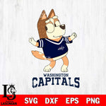 Washington Capitals Chilli Dance Svg Eps Dxf Png File, Digital Download, Instant Download