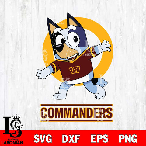 Washington Football Team Bandit Heeler Rugby Svg Eps Dxf Png File, Digital Download ,Instant Download, Cricut File