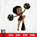 Washington Football Team Betty Boop Cheer Leader SVG Svg Eps Dxf Png File, Digital Download, Instant Download