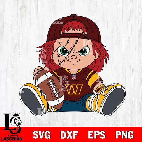 Washington Football Team Chucky Horror 11 Svg Eps Dxf Png File, NFL svg, Digital Download, Instant Download