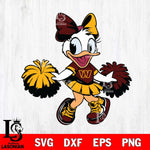 Washington Football Team Daisy Duck Cheerleader Svg Eps Dxf Png File, Digital Download, Instant Download