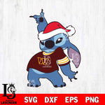 Washington Football Team Disney Lilo & Stitch Christmas Svg Eps Dxf Png File, Digital Download, Instant Download