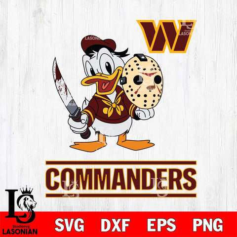 Washington Football Team Jason Voorhees 12 Svg Eps Dxf Png File, Digital Download