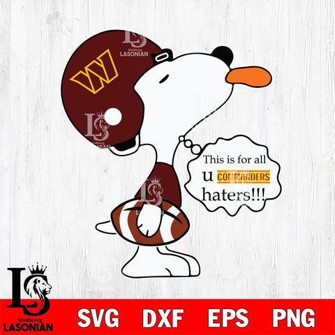 Washington Football Team Snoopy Sport 6 Svg Eps Dxf Png File, NFL svg, Digital Download, Instant Download