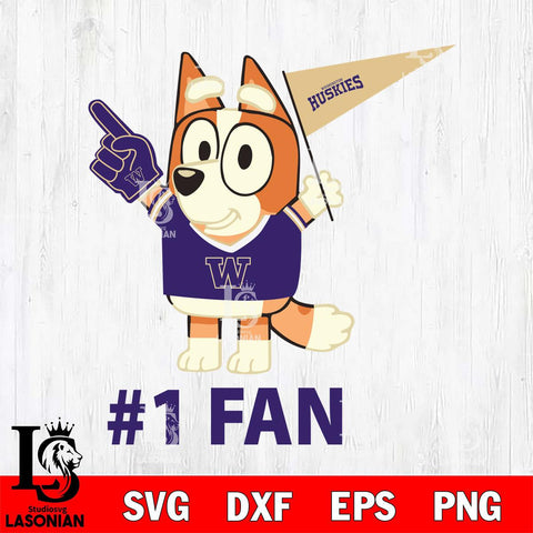 Washington Huskies Bingo 1# Fan Svg Eps Dxf Png File,NCAA Svg Files,Bluey svg ,Digital Download ,Instant Download, Cricut File