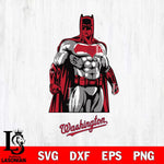 Washington Nationals Batman Baseball MLB Svg Eps Dxf Png File,MLB File Cut ,Baseball Digital Download , Instant Download, Cut Svg Files