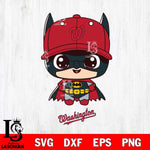 Washington Nationals Cute Batman Baseball Svg Eps Dxf Png File,MLB File Cut ,Baseball Digital Download , Instant Download, Cut Svg Files