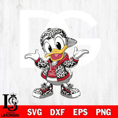 Washington Nationals Dolce And Gabbana Donald Duck Disney Svg Eps Dxf Png File, Digital Download, Instant Download