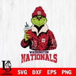 Washington Nationals Grinch Leopard Svg Eps Dxf Png File, Digital Download, Instant Download