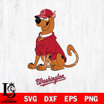 Washington Nationals Scooby mlb Svg Eps Dxf Png File,MLB File Cut ,Baseball Digital Download , Instant Download, Cut Svg Files