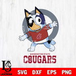 Washington State Cougars Bandit Heeler Rugby Svg Eps Dxf Png File, Digital Download ,Instant Download, Cricut File