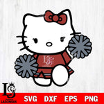 Washington State Cougars Hello Kitty sport 4 Svg Eps Dxf Png File, NCAA svg, Digital Download, Instant Download