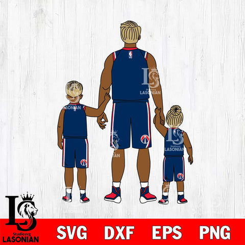 Washington Wizards Father day , Best Dad Ever , NBA Basketball Svg Eps Dxf Png File, Digital Download, Instant Download