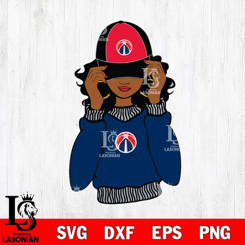 Washington Wizards Girls sport 7 Svg Eps Dxf Png File, Digital Download, Instant Download