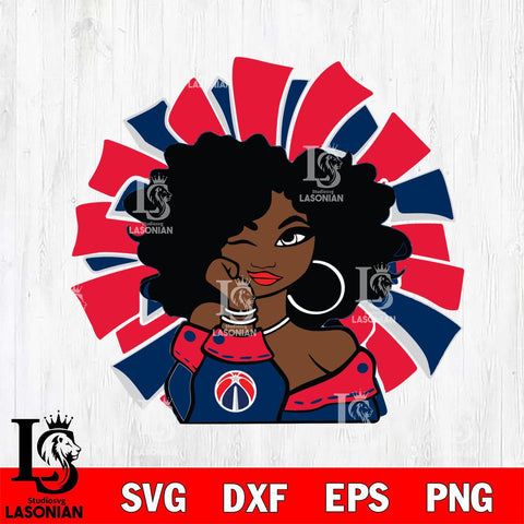 Washington Wizards Girls sport 8 Svg Eps Dxf Png File, Digital Download, Instant Download