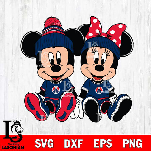 Washington Wizards Mickey Minne 3 Nba Svg Eps Dxf Png File, NBA svg, Digital Download, Instant Download