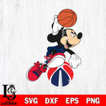 Washington Wizards Mickey Minne 8 Nba Svg Eps Dxf Png File, NBA svg, Digital Download, Instant Download