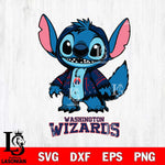 Washington Wizards Stitch Halloween Svg Eps Dxf Png File, NBA svg, Digital Download, Instant Download