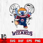 Washington Wizards Stitch Michael Halloween Svg Eps Dxf Png File, Digital Download, Instant Download