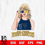 West Virginia Mountaineers And Taylor Swift Fan Svg Eps Dxf Png File, Digital Download, Instant Download