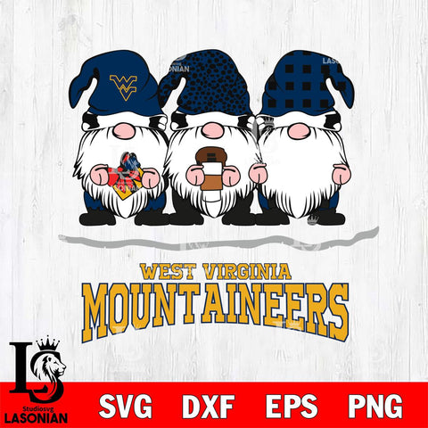 West Virginia Mountaineers Gnomes Coffee Svg Eps Dxf Png File, Digital Download, Instant Download