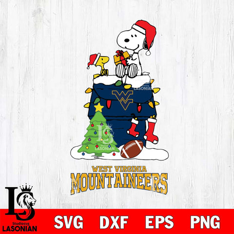 West Virginia Mountaineers Snoopy Sport 11 Svg Eps Dxf Png File, Digital Download