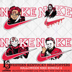 Western Kentucky Hilltoppers Halloween Nike NCAA Bundle 4 Svg Eps Dxf Png File, Digital Download, Instant Download