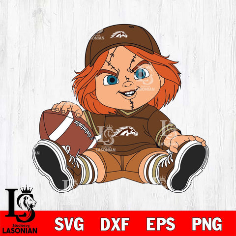 Western Michigan Broncos Chucky Horror 8 Svg Eps Dxf Png File, NCAA svg, Digital Download, Instant Download