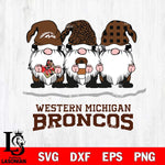 Western Michigan Broncos Gnomes Coffee Svg Eps Dxf Png File, Digital Download, Instant Download