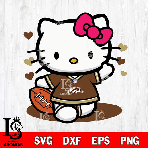 Western Michigan Broncos Hello Kitty sport 10 Svg Eps Dxf Png File, NCAA svg, Digital Download, Instant Download