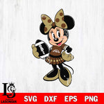 Western Michigan Broncos Minnie Mouse Svg Eps Dxf Png File, NCAA svg, Digital Download, Instant Download