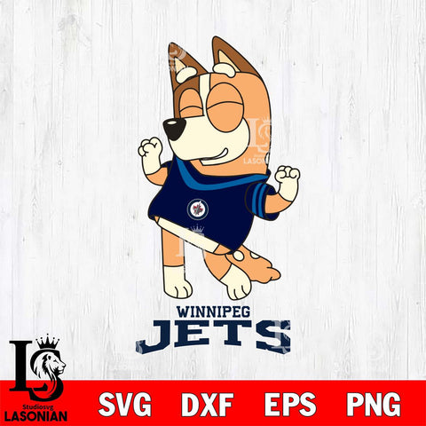 Winnipeg Jets Chilli Dance Sport Svg Eps Dxf Png File, Digital Download, Instant Download