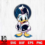 Winnipeg Jets Fancy Daisy Duck Disney Svg Eps Dxf Png File, Digital Download, Instant Download