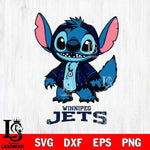 Winnipeg Jets Stitch Halloween Svg Eps Dxf Png File, NHL svg, Digital Download, Instant Download