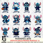 Winnipeg Jets Stitch Horror Bundle 12 SVG Svg Eps Dxf Png File,Bundle NHL svg, Digital Download, Instant Download