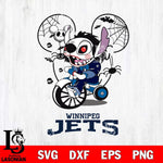 Winnipeg Jets Stitch Jigsaws Halloween Svg Eps Dxf Png File, Digital Download, Instant Download