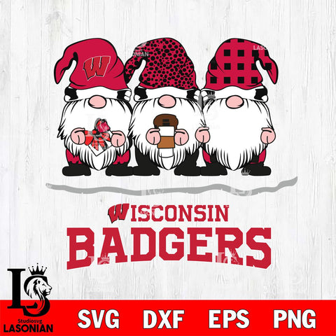 Wisconsin Badgers Gnomes Coffee Svg Eps Dxf Png File, Digital Download, Instant Download