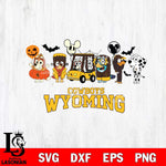 Wyoming Cowboys Bluey Halloween Svg Eps Dxf Png File, Digital Download, Instant Download