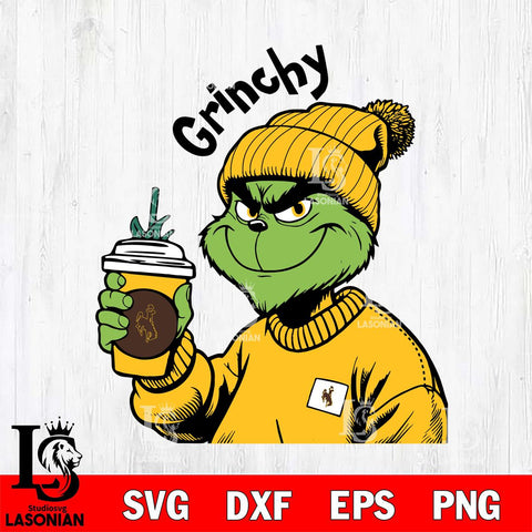 Wyoming Cowboys Boujee Grinch 10 Svg Eps Dxf Png File, Digital Download, Instant Download