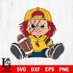 Wyoming Cowboys Chucky Horror 11 Svg Eps Dxf Png File, NCAA svg, Digital Download, Instant Download