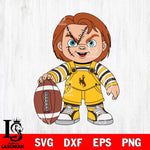 Wyoming Cowboys Chucky Horror 7 Svg Eps Dxf Png File, NCAA svg, Digital Download, Instant Download