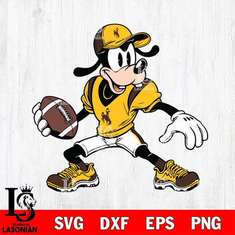 Wyoming Cowboys Goofy Svg Eps Dxf Png File, NCAA svg, Digital Download, Instant Download