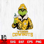 Wyoming Cowboys Grinch Leopard Svg Eps Dxf Png File, Digital Download, Instant Download