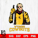 Wyoming Cowboys Jason Voorhees 6 Svg Eps Dxf Png File, Digital Download