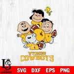 Wyoming Cowboys Snoopy Sport 4 Svg Eps Dxf Png File, Digital Download