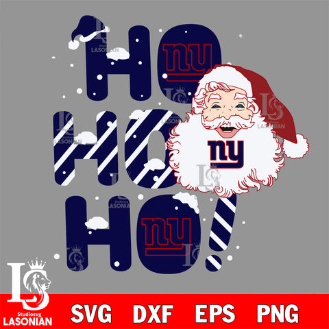 Ho ho ho New York Giants svg eps dxf png file, Digital Download , Instant Download