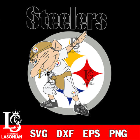 Pittsburgh Steelers NFL Football Jeffy Dabbing Sports For Fans svg, NFL svg eps dxf png file, Digital Download , Instant Download