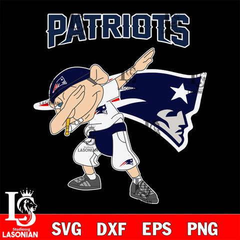 New England Patriots NFL Football Jeffy Dabbing Sports For Fans svg, NFL svg eps dxf png file, Digital Download , Instant Download