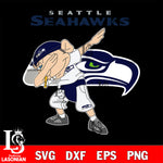 Seattle Seahawks NFL Football Jeffy Dabbing Sports For Fans svg, NFL svg eps dxf png file, Digital Download , Instant Download