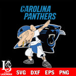 Carolina Panthers NFL Football Jeffy Dabbing Sports For Fans svg, NFL svg eps dxf png file, Digital Download , Instant Download